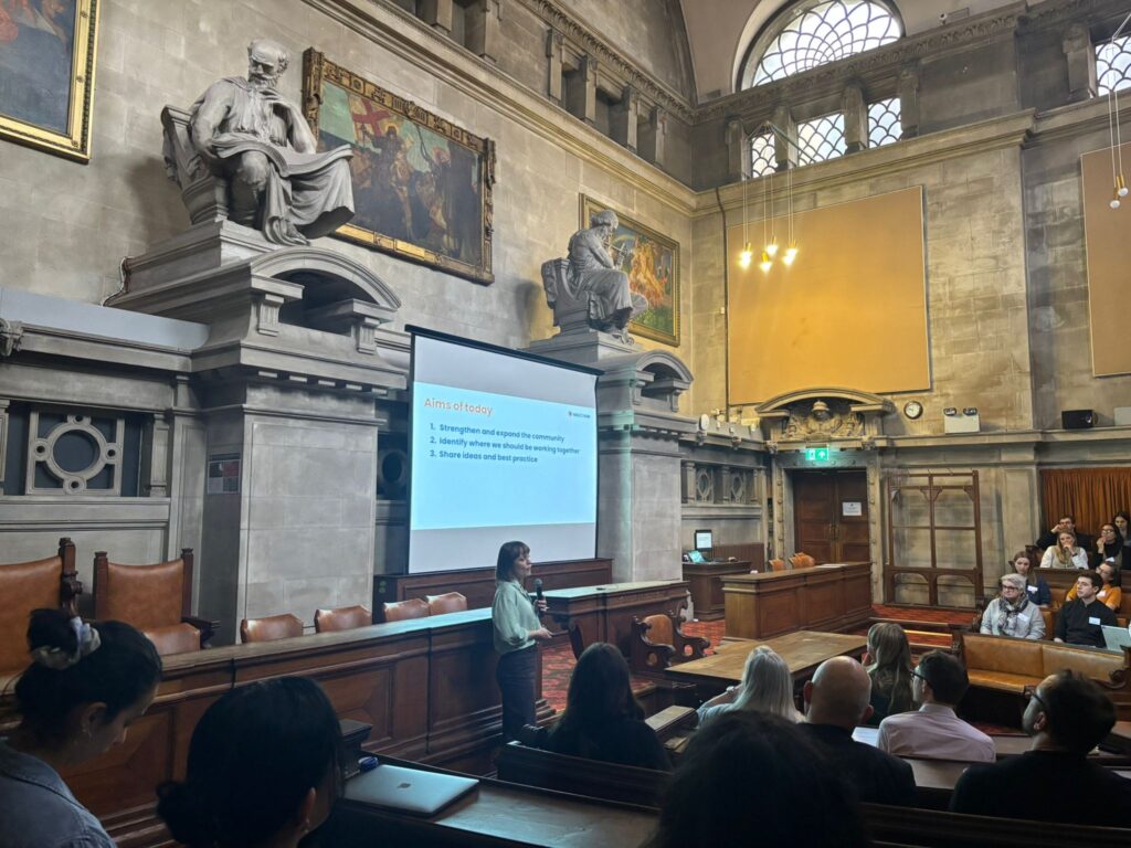 Helen Adams presenting